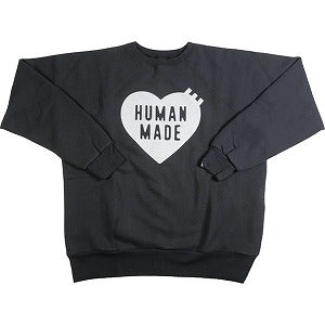 HUMAN MADE ヒューマンメイド 23AW SWEATSHIRT Black HM26CS041 クルーネックスウェット 黒 Size 【M】 【新古品・未使用品】 20808779