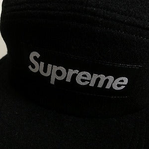 SUPREME シュプリーム ×Loro Piana 19AW Wool Camp Cap Black キャンプキャップ 黒 Size 【フリー】 【新古品・未使用品】 20808798