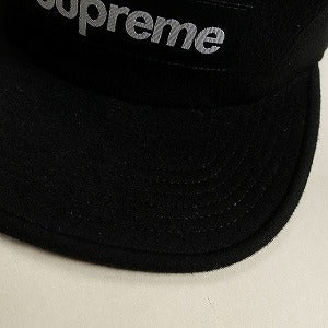 SUPREME シュプリーム ×Loro Piana 19AW Wool Camp Cap Black キャンプキャップ 黒 Size 【フリー】 【新古品・未使用品】 20808798