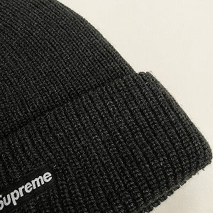 SUPREME シュプリーム 17AW Heather Loose Gauge Beanie Black ビーニー 黒 Size 【フリー】 【新古品・未使用品】 20808799