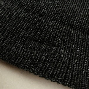 SUPREME シュプリーム 17AW Heather Loose Gauge Beanie Black ビーニー 黒 Size 【フリー】 【新古品・未使用品】 20808799