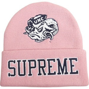 SUPREME シュプリーム ×Mitchell & Ness 24AW NCAA Beanie Light Pink ビーニー ピンク Size 【フリー】 【新古品・未使用品】 20808841