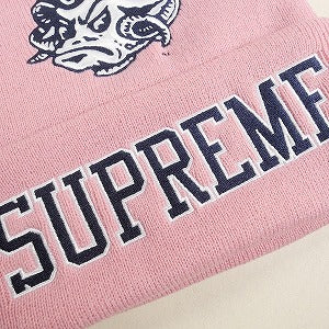 SUPREME シュプリーム ×Mitchell & Ness 24AW NCAA Beanie Light Pink ビーニー ピンク Size 【フリー】 【新古品・未使用品】 20808841