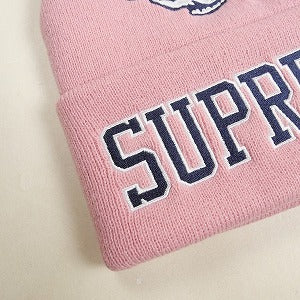 SUPREME シュプリーム ×Mitchell & Ness 24AW NCAA Beanie Light Pink ビーニー ピンク Size 【フリー】 【新古品・未使用品】 20808841