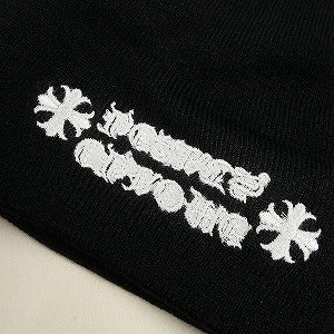 CHROME HEARTS クロム・ハーツ WATCH CAP BLACK/WHITE ビーニー 黒 Size 【フリー】 【新古品・未使用品】 20808848