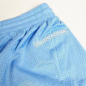 CHROME HEARTS クロム・ハーツ MESH VARSITY SHORTS CRLNA BLUE メッシュショーツ 水色 Size 【L】 【新古品・未使用品】 20808850