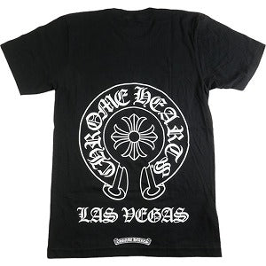 CHROME HEARTS クロム・ハーツ LAS VEGAS EXCLUSIVE HORSESHOE S/S TEE BLACK ラスベガス限定Tシャツ 黒 Size 【S】 【新古品・未使用品】 20808851