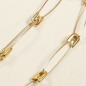 CHROME HEARTS クロム・ハーツ SAFETY PIN NECKLACE L13 GOLD ネックレス 金 Size 【フリー】 【新古品・未使用品】 20808856