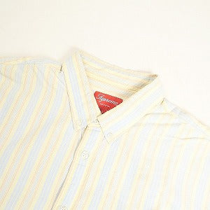 SUPREME シュプリーム 19SS Oxford Shirt Yellow Stripe 長袖シャツ 黄 Size 【L】 【中古品-良い】 20808873