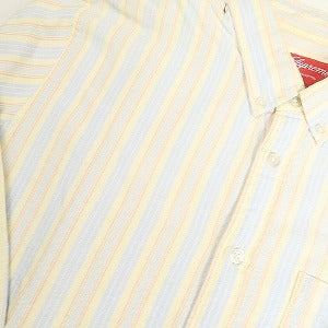 SUPREME シュプリーム 19SS Oxford Shirt Yellow Stripe 長袖シャツ 黄 Size 【L】 【中古品-良い】 20808873