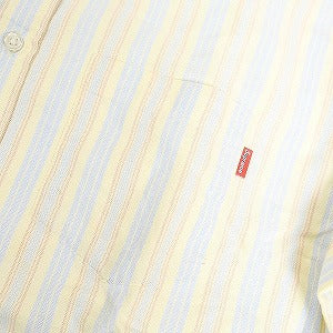 SUPREME シュプリーム 19SS Oxford Shirt Yellow Stripe 長袖シャツ 黄 Size 【L】 【中古品-良い】 20808873