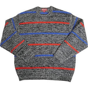 SUPREME シュプリーム 24AW Waffle Small Box Sweater Stripe Melange セーター マルチ Size 【L】 【中古品-良い】 20808883