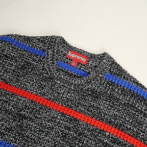 SUPREME シュプリーム 24AW Waffle Small Box Sweater Stripe Melange セーター マルチ Size 【L】 【中古品-良い】 20808883