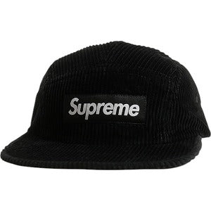 SUPREME シュプリーム 24AW Corduroy Canp Cap Black キャンプキャップ 黒 Size 【フリー】 【新古品・未使用品】 20808944