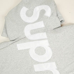 SUPREME シュプリーム 24AW Satin Applique Hooded Sweatshirt Heather Grey スウェットパーカー 灰 Size 【XXL】 【新古品・未使用品】 20808988