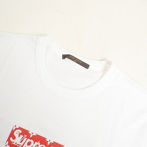 SUPREME シュプリーム ×Louis Vuitton 17AW Box Logo Tee White BOXロゴTシャツ 白 Size 【L】 【中古品-良い】 20809023