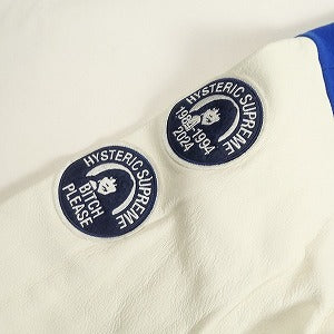 SUPREME シュプリーム ×HYSTERIC GLAMOUR 24AW Varsity Jacket Blue スタジャン 青 Size 【M】 【新古品・未使用品】 20809066