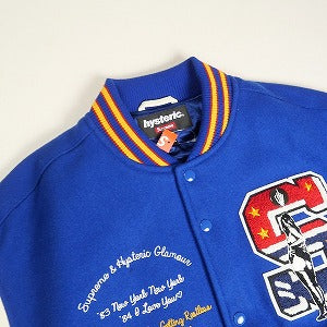 SUPREME シュプリーム ×HYSTERIC GLAMOUR 24AW Varsity Jacket Blue スタジャン 青 Size 【M】 【新古品・未使用品】 20809066