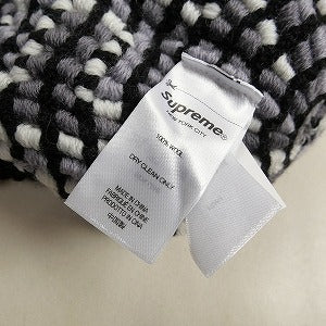 SUPREME シュプリーム 24AW Yarn Applique Beanie Black ビーニー 黒 Size 【フリー】 【新古品・未使用品】 20809092