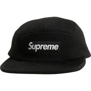 SUPREME シュプリーム 24AW Wool Camp Cap Black キャンプキャップ 黒 Size 【フリー】 【新古品・未使用品】 20809097