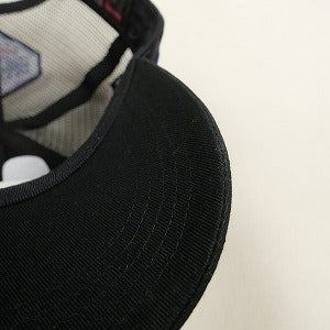 SUPREME シュプリーム ×HYSTERIC GLAMOUR×VANSON 24AW Leathers Mesh Back 6-Panel Black メッシュキャップ 黒 Size 【フリー】 【新古品・未使用品】 20809102