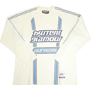 SUPREME シュプリーム ×HYSTERIC GLAMOUR 24AW Mesh L/S Top White ロンT 白 Size 【L】 【新古品・未使用品】 20809104