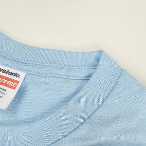 SUPREME シュプリーム ×HYSTERIC GLAMOUR 24AW Fuck Tee Powder Blue Tシャツ 水色 Size 【M】 【新古品・未使用品】 20809105