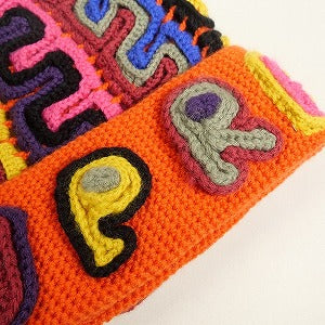 SUPREME シュプリーム 24AW Yarn Applique Beanie Dark Orange ビーニー オレンジ Size 【フリー】 【新古品・未使用品】 20809110