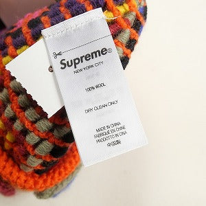 SUPREME シュプリーム 24AW Yarn Applique Beanie Dark Orange ビーニー オレンジ Size 【フリー】 【新古品・未使用品】 20809110