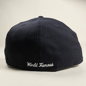 SUPREME シュプリーム 20AW World Famous Box Logo New Era Navy キャップ 紺 Size 【7　1/2(L)】 【中古品-良い】 20809111