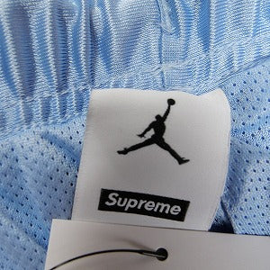 SUPREME シュプリーム ×NIKE Jordan 24AW Warm Up Short Blue ショーツ 水色 Size 【M】 【新古品・未使用品】 20809125