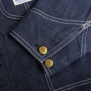 At Last ＆ Co アットラスト/BUTCHER PRODUCTS ブッチャープロダクツ LOT724J COVERALL DENIM カバーオールジャケット インディゴ Size 【36】 【中古品-良い】 20809130