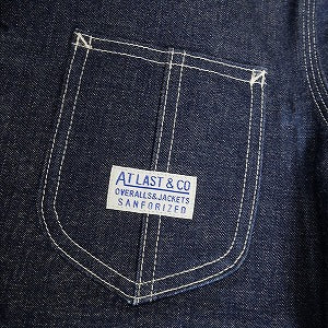 At Last ＆ Co アットラスト/BUTCHER PRODUCTS ブッチャープロダクツ LOT724J COVERALL DENIM カバーオールジャケット インディゴ Size 【36】 【中古品-良い】 20809130