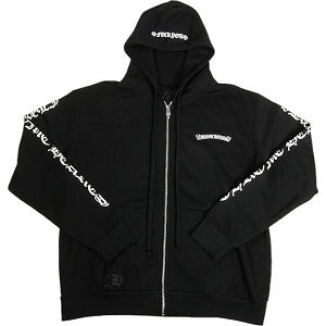 CHROME HEARTS クロム・ハーツ SCROLL FUCK YOU FULL ZIP HOODIE BLACK ジップパーカー 黒 Size 【M】 【新古品・未使用品】 20809146