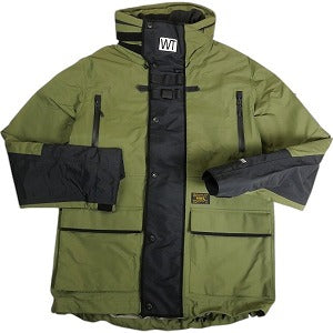 WTAPS ダブルタップス ×HELLY HANSEN 17SS SHERPA PARKA ジャケット オリーブ Size 【L】 【中古品-良い】 20809147