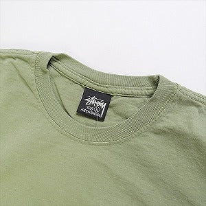 STUSSY ステューシー 23SS S64 Pig Dyed Tee Artichoke Tシャツ カーキ Size 【L】 【新古品・未使用品】 20809160