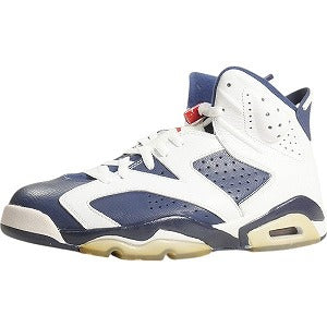 NIKE ナイキ AIR JORDAN 6 RETRO OLYMPIC LONDON 384664-130 スニーカー 紺白 Size 【27.5cm】 【中古品-ほぼ新品】 20809175