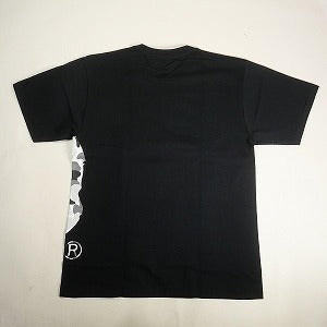 A BATHING APE ア ベイシング エイプ ABC CAMO SIDE BIG APE HEAD TEE BLACK Tシャツ 黒 Size 【L】 【新古品・未使用品】 20809183