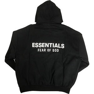 Fear of God フィアーオブゴッド ESSENTIALS Fleece Hoodie BLACK/WHITE パーカー 黒 Size 【XS】 【新古品・未使用品】 20809189