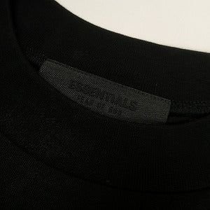 Fear of God フィアーオブゴッド ESSENTIALS Jersey Long Sleeve T-shirt BLACK/WHITE ロンT 黒 Size 【XS】 【新古品・未使用品】 20809202