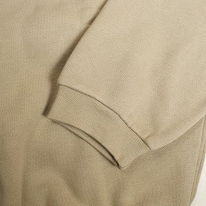 Fear of God フィアーオブゴッド ESSENTIALS Fleece Hoodie DESERT SAND パーカー サンド Size 【L】 【新古品・未使用品】 20809226