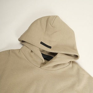 Fear of God フィアーオブゴッド ESSENTIALS Fleece Hoodie DESERT SAND パーカー サンド Size 【L】 【新古品・未使用品】 20809226