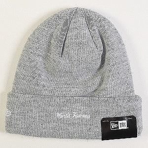 SUPREME シュプリーム 22AW New Era Box Logo Beanie Heather Grey ボックスロゴビーニー 灰 Size 【フリー】 【新古品・未使用品】 20809239