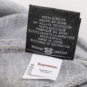 SUPREME シュプリーム 22AW New Era Box Logo Beanie Heather Grey ボックスロゴビーニー 灰 Size 【フリー】 【新古品・未使用品】 20809239