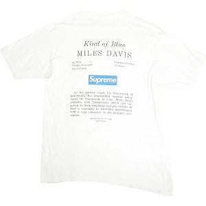 SUPREME シュプリーム ×Miles Davis 08AW Kind Of Blue Tee White Tシャツ 白 Size 【L】 【中古品-良い】 20809262