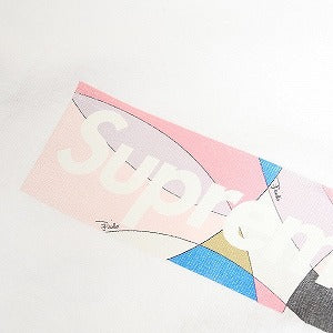 SUPREME シュプリーム ×Emilio Pucci 21SS Box Logo Tee White/Dusty Pink Tシャツ 白 Size 【XL】 【中古品-良い】 20809263