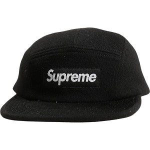 SUPREME シュプリーム 24AW Wool Camp Cap Black キャンプキャップ 黒 Size 【フリー】 【新古品・未使用品】 20809267