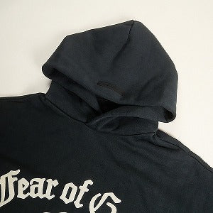 Fear of God フィアーオブゴッド ESSENTIAL HEAVY FLEECE VINTAGE SHRUNKEN HOODIE BLACK パーカー 黒 Size 【XS】 【新古品・未使用品】 20809270