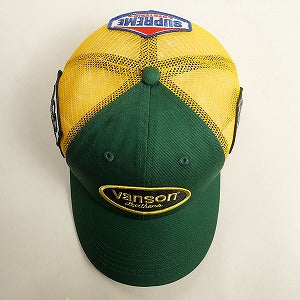 SUPREME シュプリーム ×HYSTERIC GLAMOUR×VANSON 24AW Leathers Mesh Back 6-Panel Green メッシュキャップ 緑 Size 【フリー】 【新古品・未使用品】 20809383