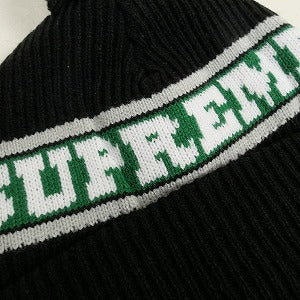 SUPREME シュプリーム 24AW Big Stripe Beanie Black ビーニー 黒 Size 【フリー】 【新古品・未使用品】 20809386